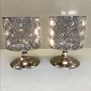 Bath & Body Works 3 wick candle pedestal holders